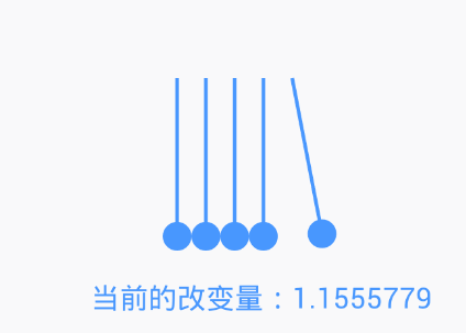 android 摆动的球体