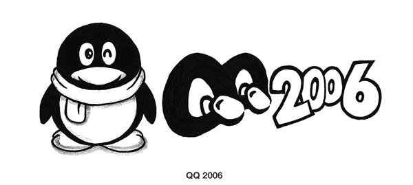 QQ企鵝17年變臉史:由瘦變胖,從三次元到二次元